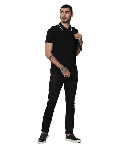 Jack&Jones Cool Max Polo - Black
