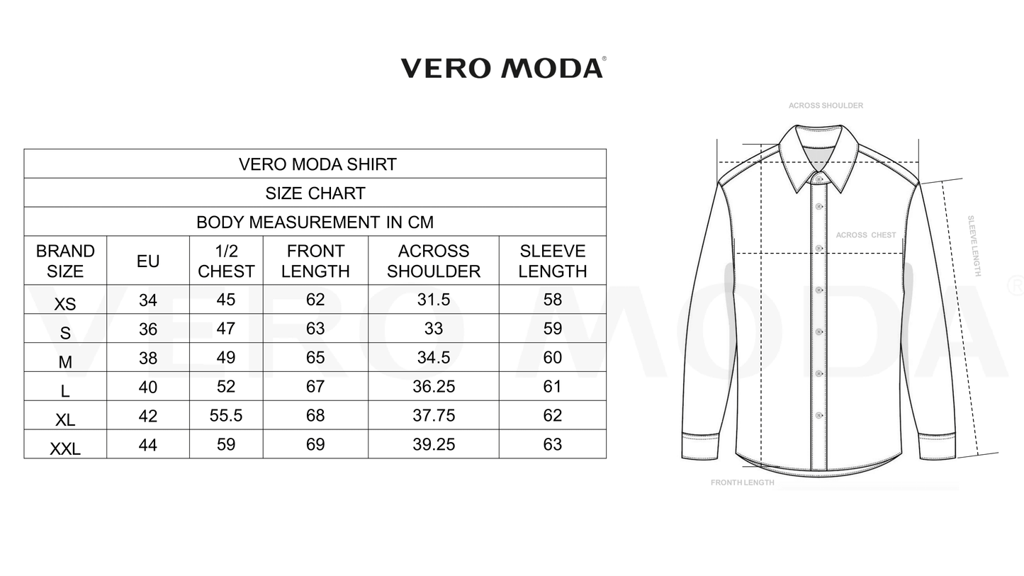 Vero Moda Carline Stretch Shirt - White