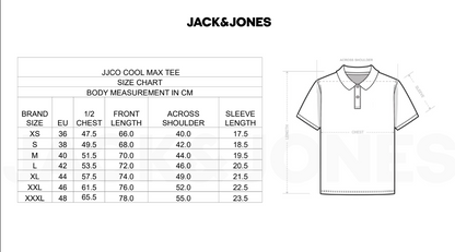 Jack&Jones Cool Max Polo - Black
