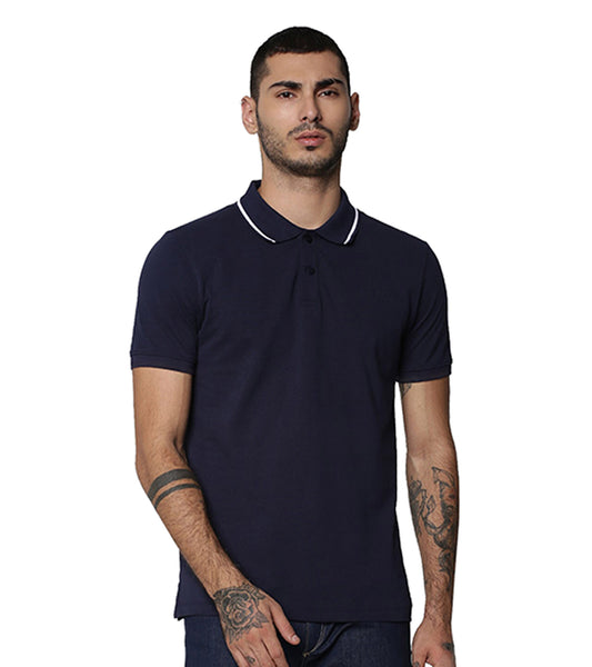 Jack&Jones Cool Max Polo - Navy Blue
